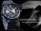 Чоловічий годинник механічний FORSINING black+silver