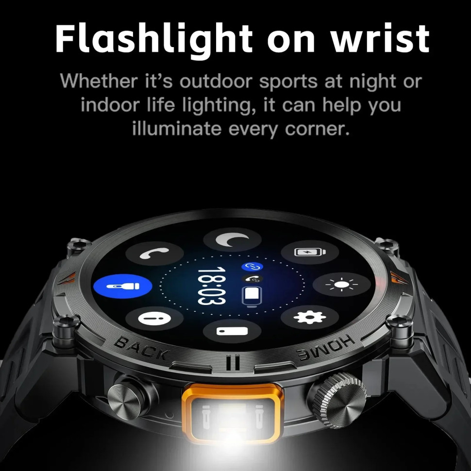Смарт-годинник протиударний Smart Device 19 black