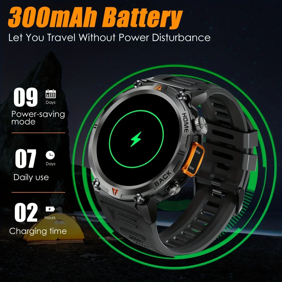 Смарт-годинник протиударний Smart Device 19 black