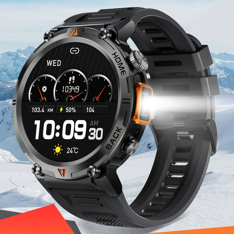 Смарт-годинник протиударний Smart Device 19 black