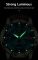 Чоловічий годинник Poedagar gold + silver + black