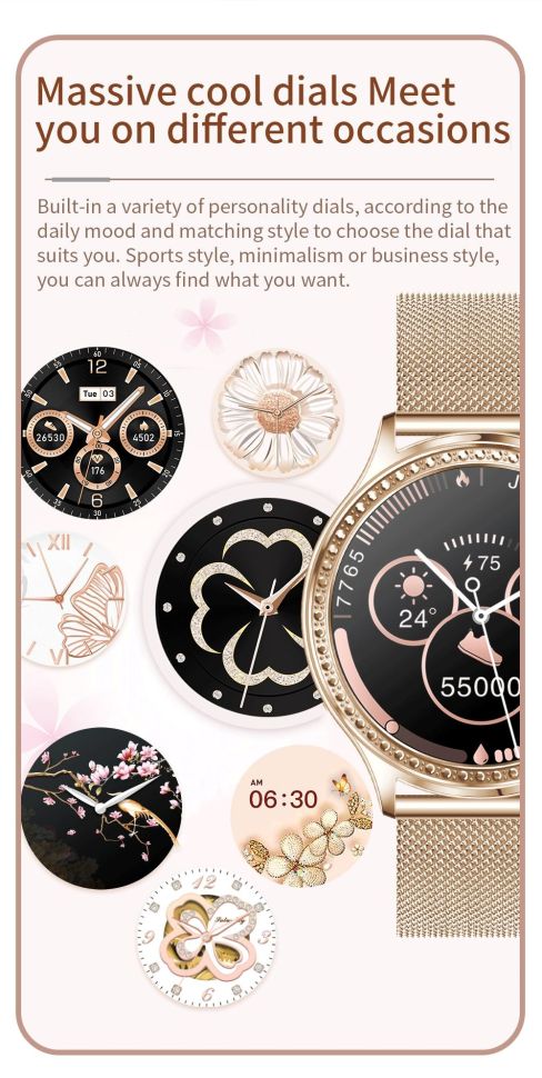 Смарт-годинник Women's Smart Device 5 crema