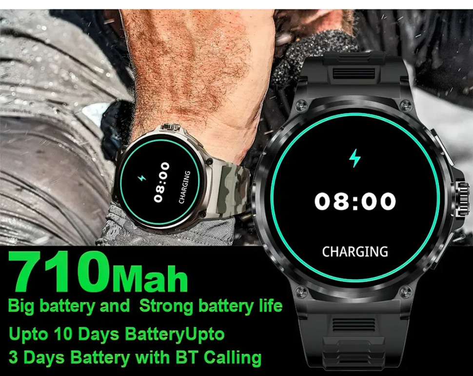 Смарт-годинник Smart Device 23 black steel, 2 ремінці