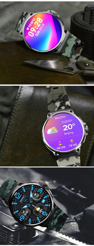 Смарт-годинник Smart Device 23 black steel, 2 ремінці
