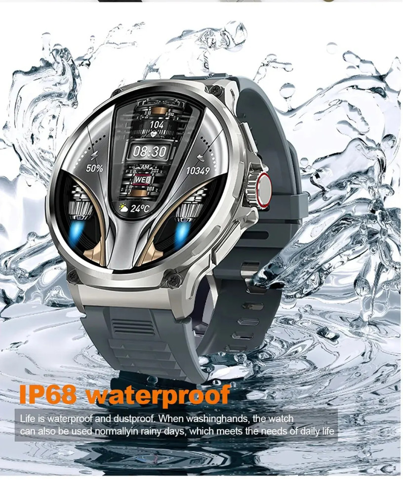 Смарт-годинник Smart Device 23 black steel, 2 ремінці