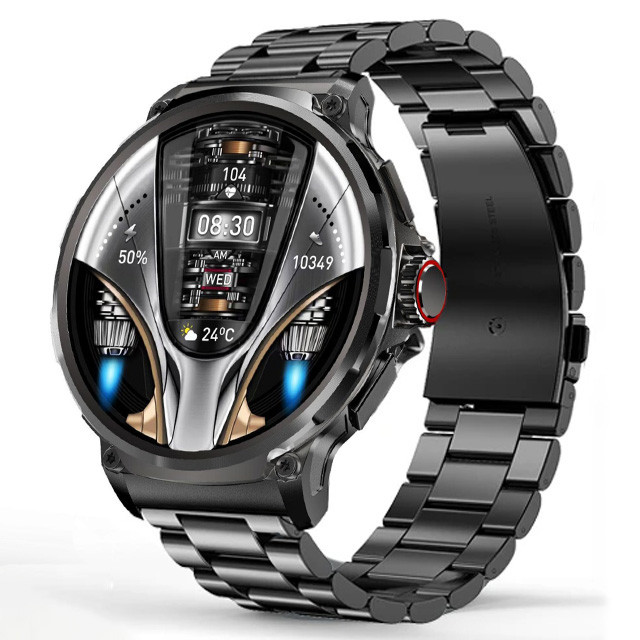 Смарт-годинник Smart Device 23 black steel, 2 ремінці
