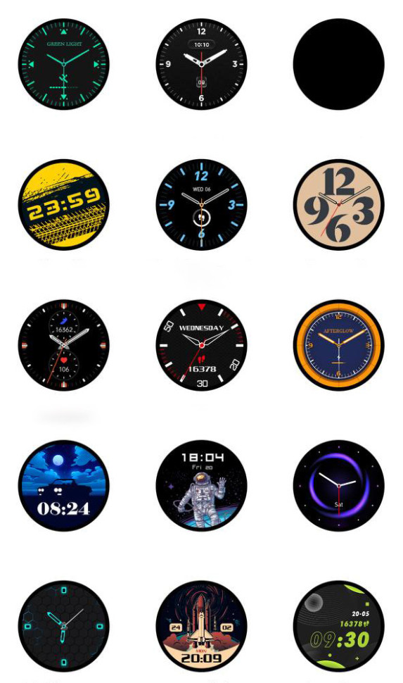 Смарт-годинник Smart Device 23 black steel, 2 ремінці
