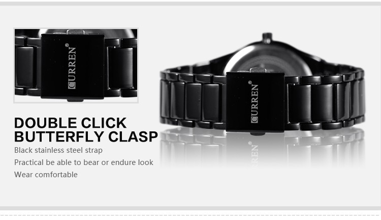 Чоловічий годинник CURREN black
