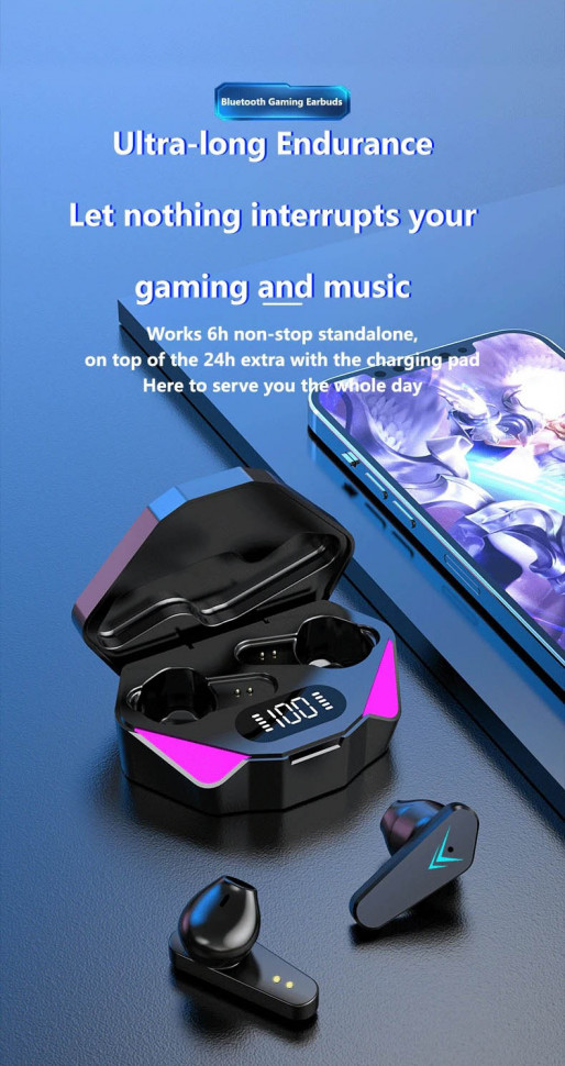 Навушники Bluetooth Air Music 86 black