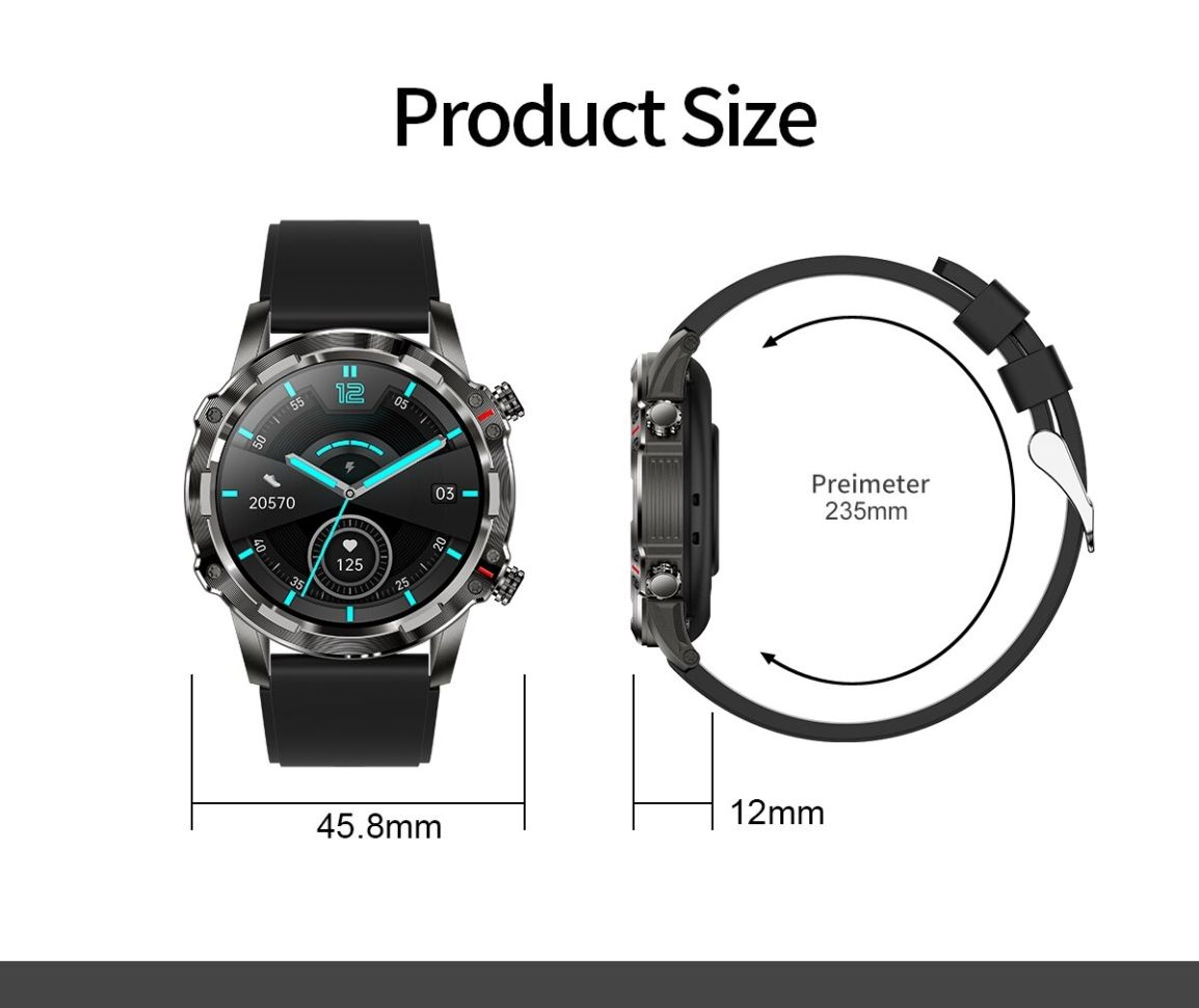 Смарт-годинник Smart Device 99 silver steel