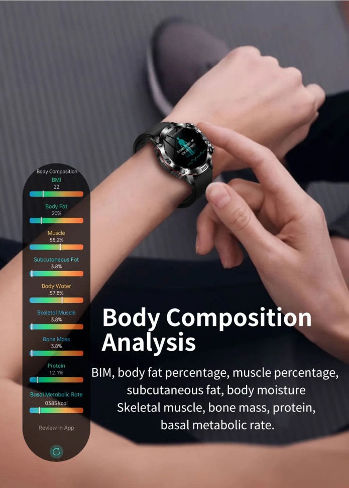 Смарт-годинник протиударний Smart Device 24 black 