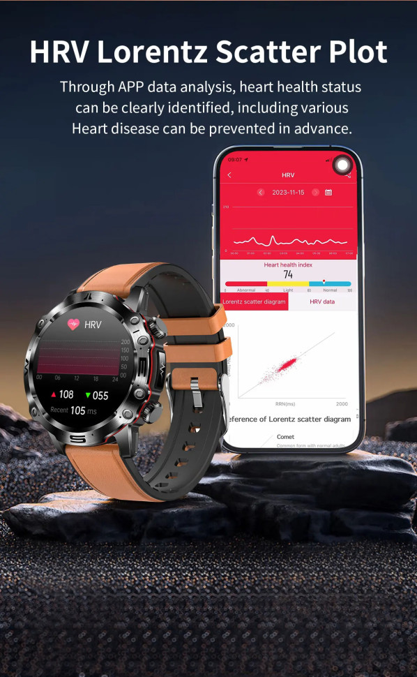 Смарт-годинник протиударний Smart Device 24 black 