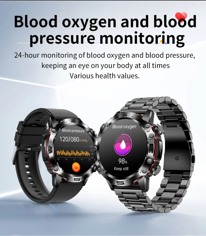 Смарт-годинник протиударний Smart Device 24 black 