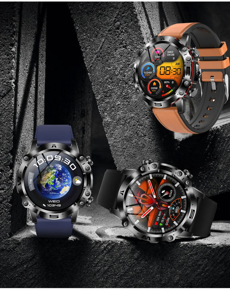 Смарт-годинник протиударний Smart Device 24 black 