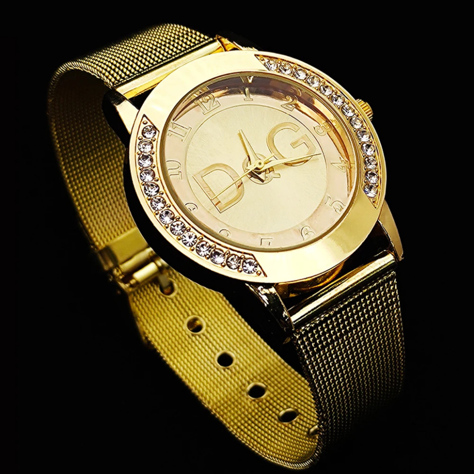 Жіночий годинник DG gold  