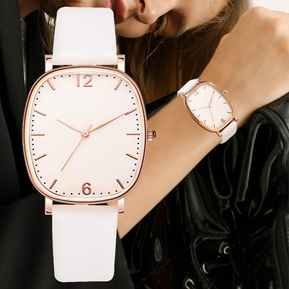 Жіночий годинник white №7901 