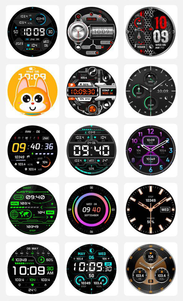 Смарт-годинник протиударний Smart Device 25 black steel, 2 ремінці