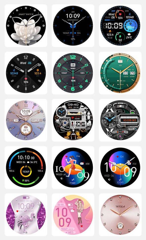 Смарт-годинник протиударний Smart Device 25 black steel, 2 ремінці