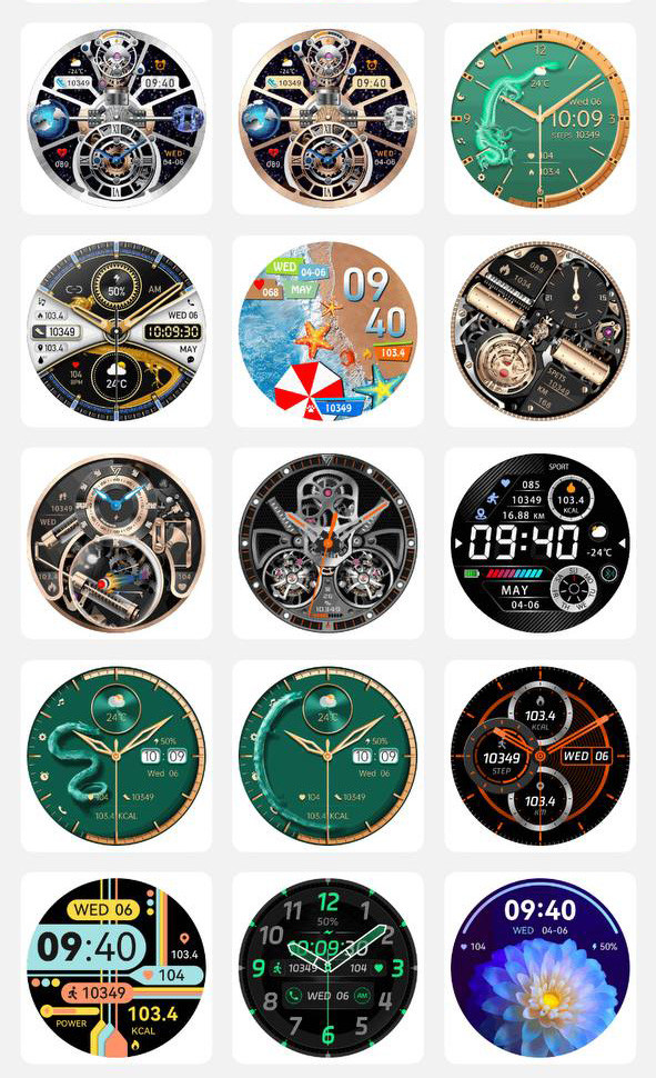 Смарт-годинник протиударний Smart Device 25 black steel, 2 ремінці