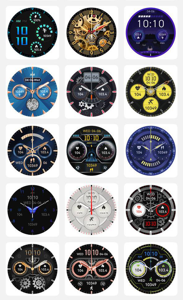 Смарт-годинник протиударний Smart Device 25 black steel, 2 ремінці
