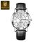 Чоловічий годинник Poedagar silver + white