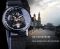 Чоловічий годинник механічний WINNER black