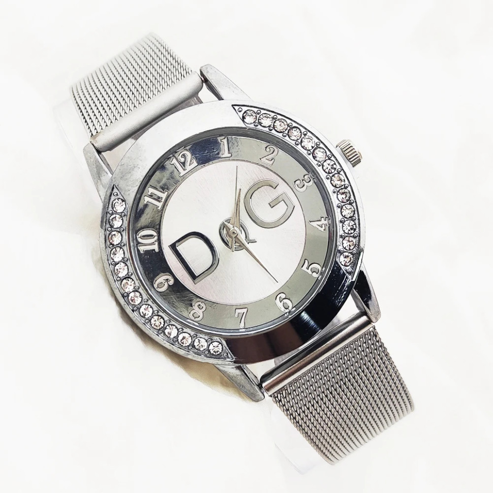Жіночий годинник DG silver
