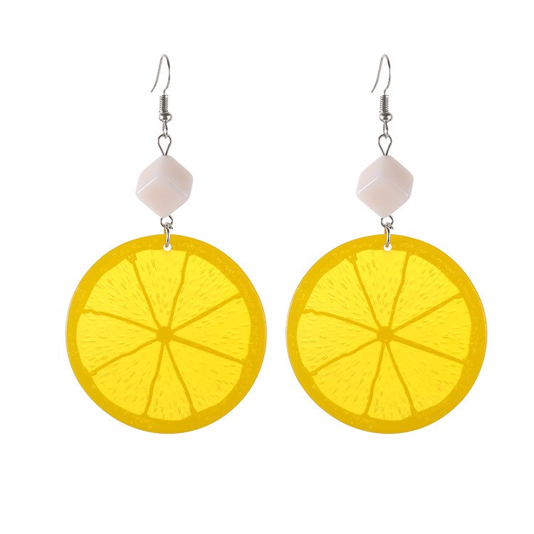 Сережки yellow №48060 