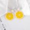 Сережки yellow №48060 