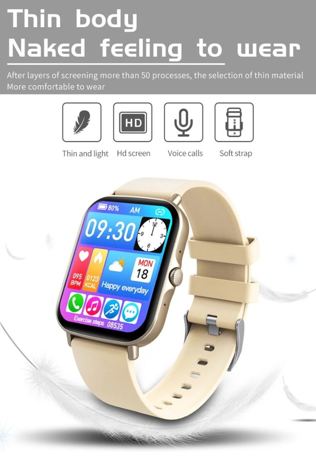 Смарт-годинник Smart Device 100 gold steel