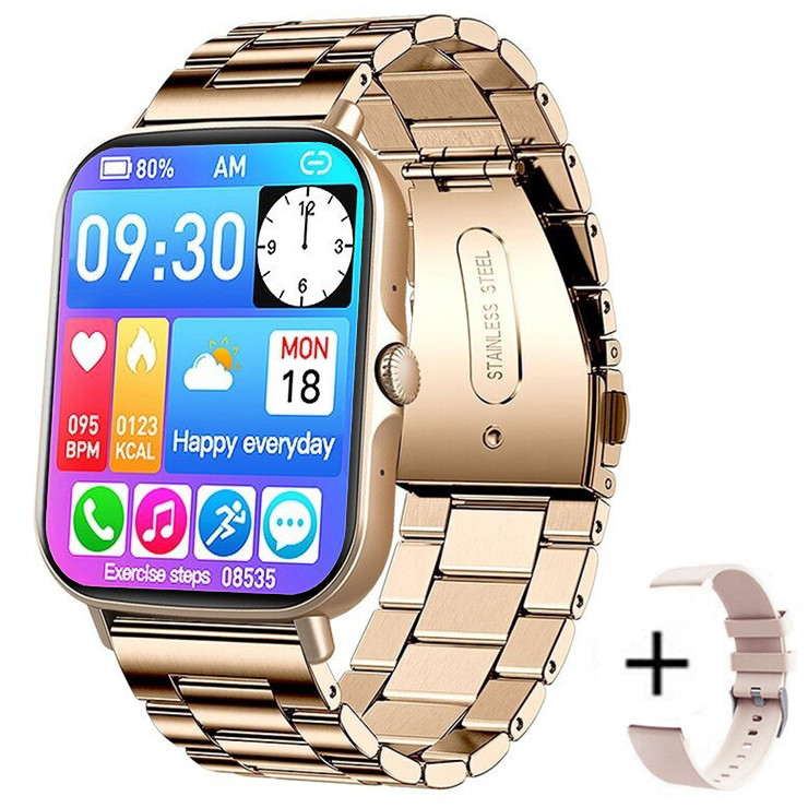 Смарт-годинник Smart Device 100 gold steel