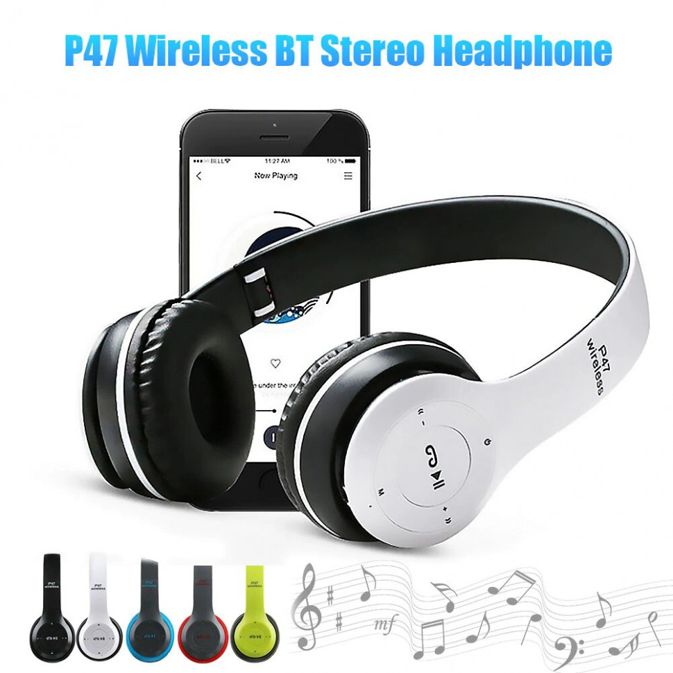 Навушники Bluetooth Air Music Bass 32 black 