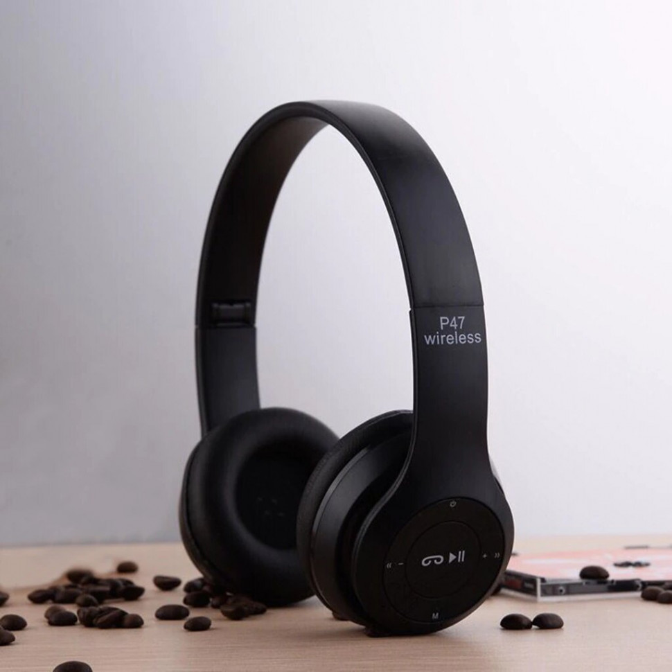 Навушники Bluetooth Air Music Bass 32 black 
