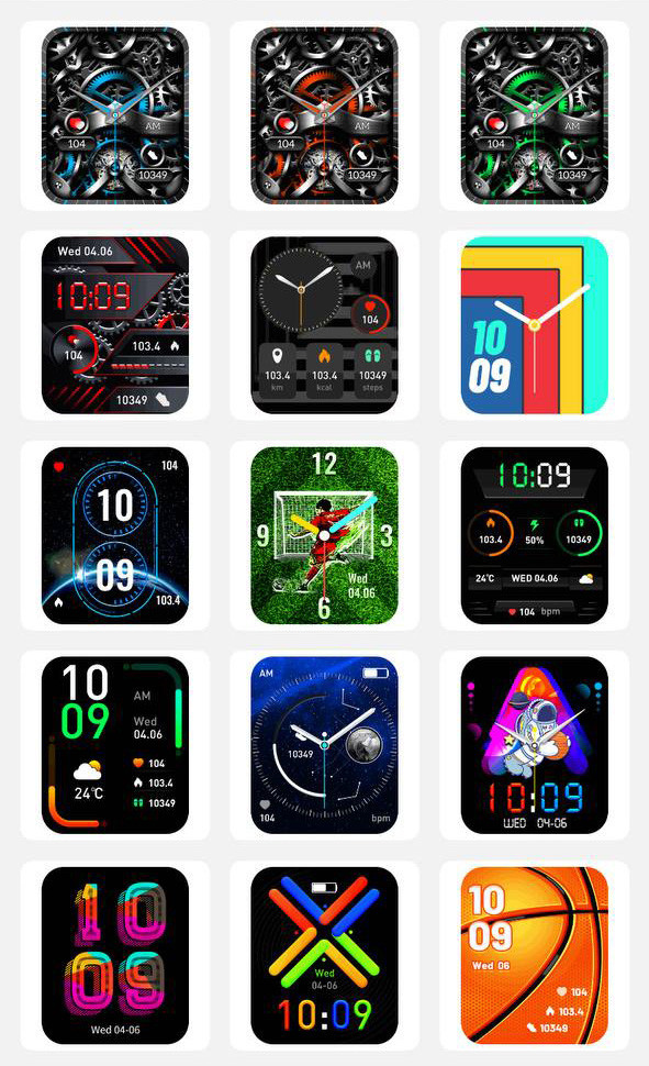 Смарт-годинник протиударний Smart Device 21 silver, 2 ремінці