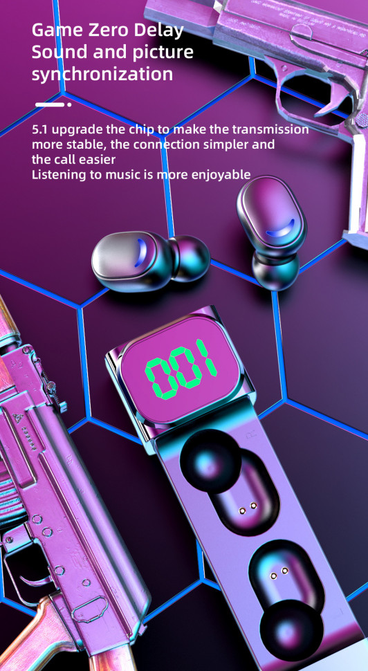 Навушники Bluetooth Air Music 93 black  