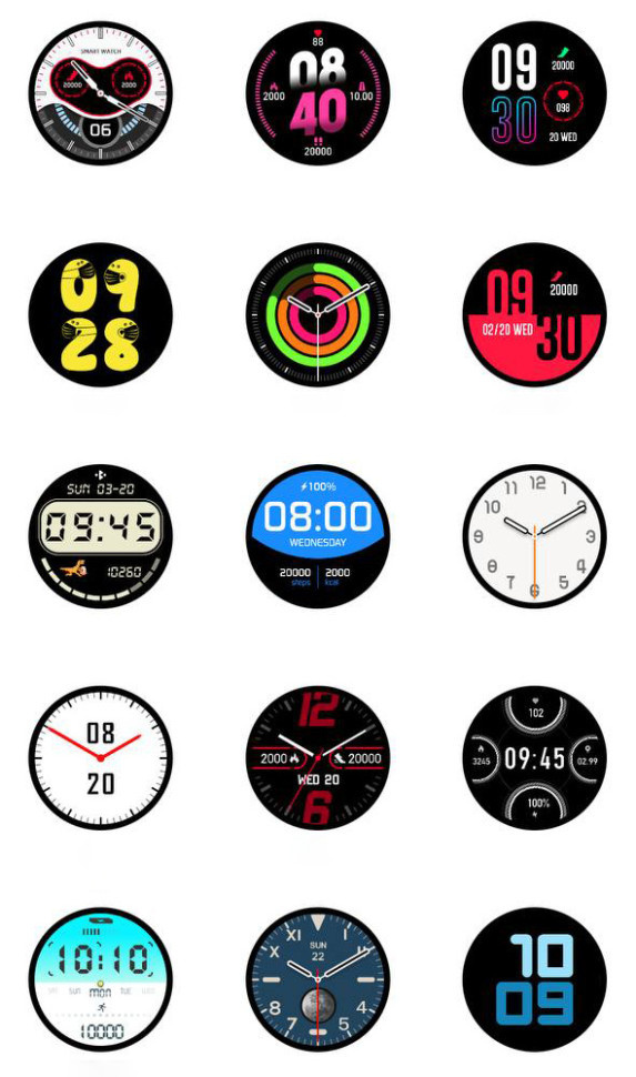 Смарт-годинник Smart Device 23 black silicon