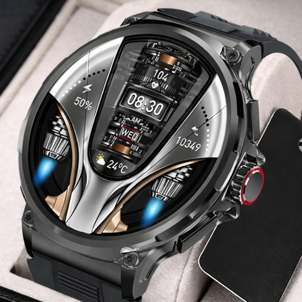 Смарт-годинник Smart Device 23 black silicon