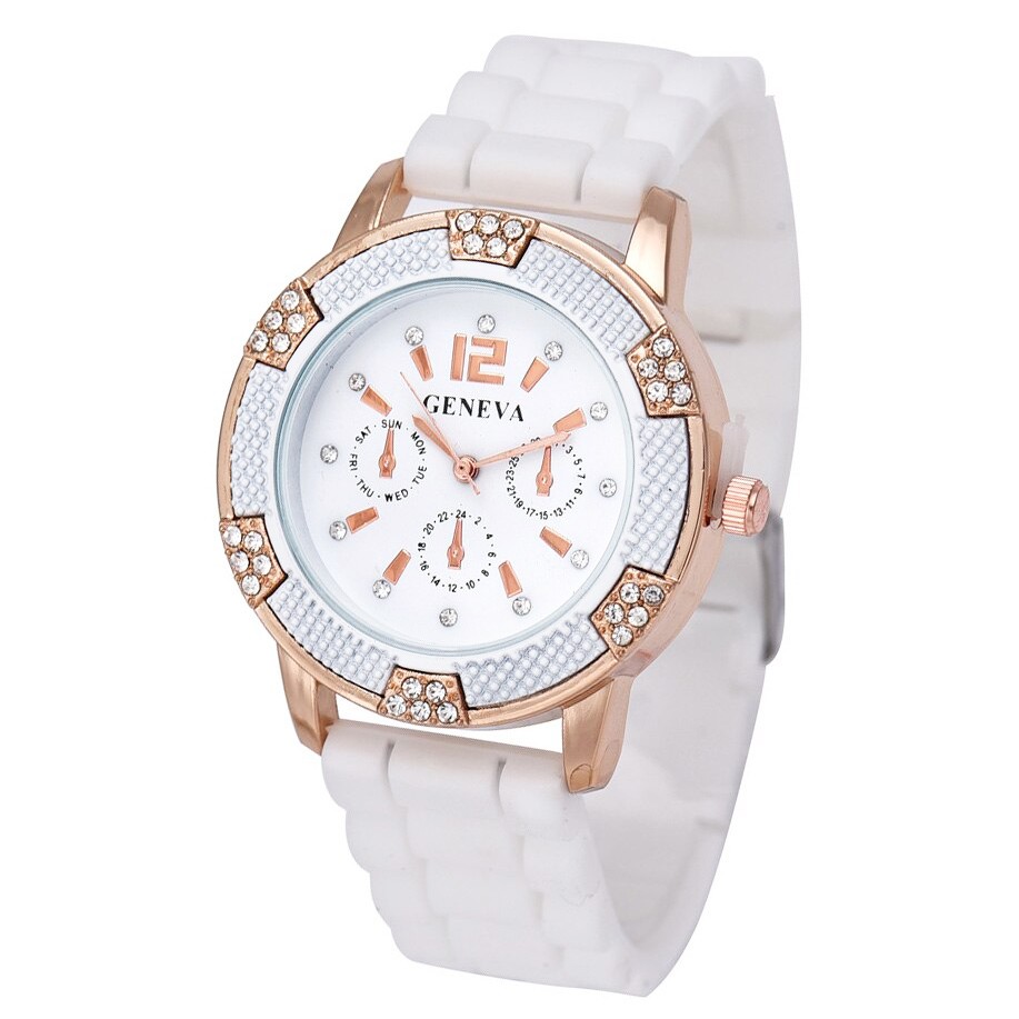 Жіночий годинник GENEVA white