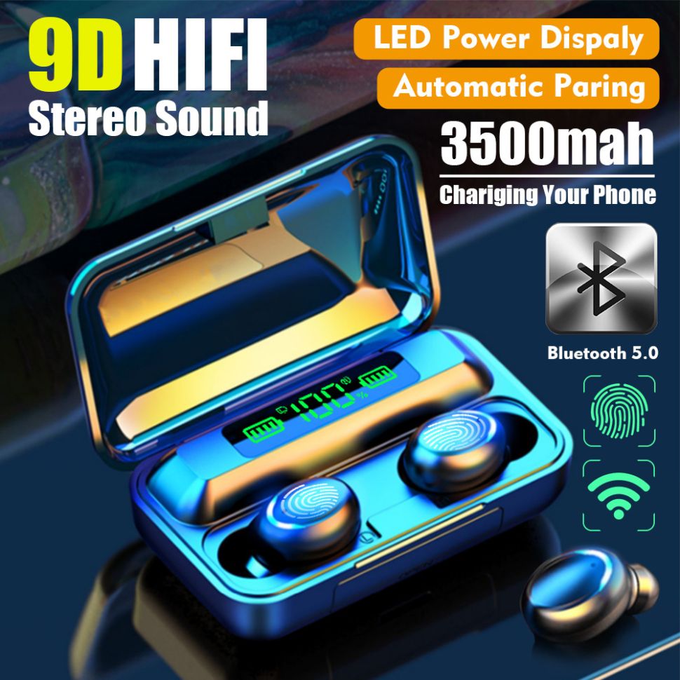 Навушники Bluetooth Air Music + Power Bank 47 white