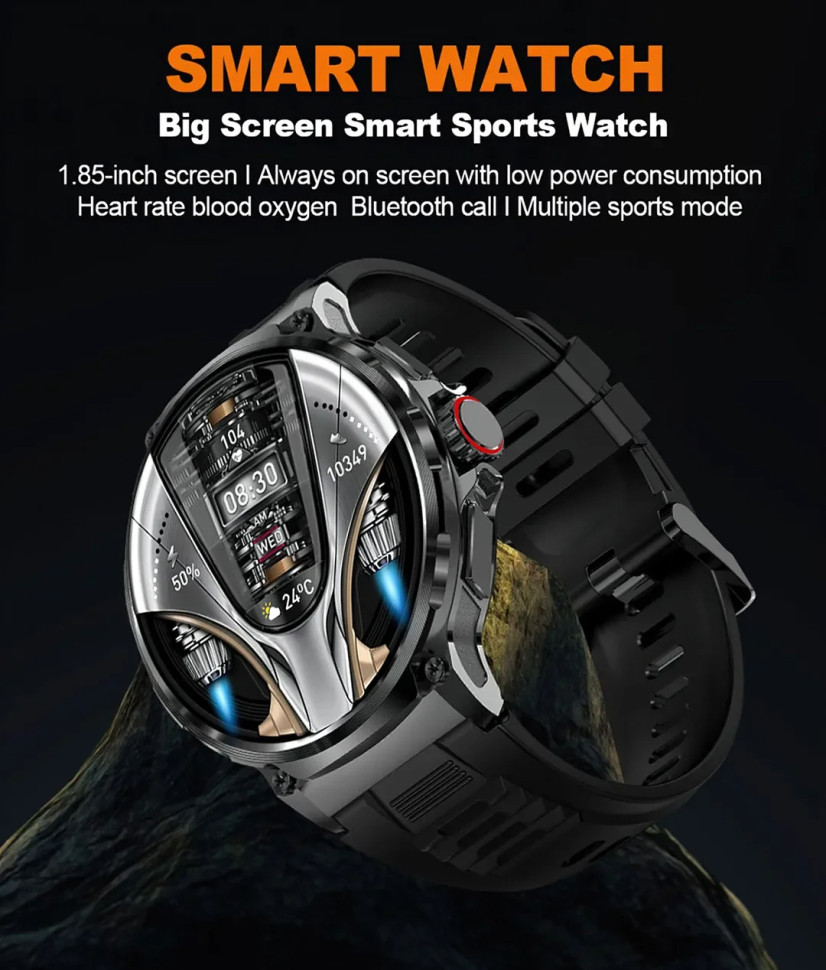 Смарт-годинник Smart Device 23 gray silicon