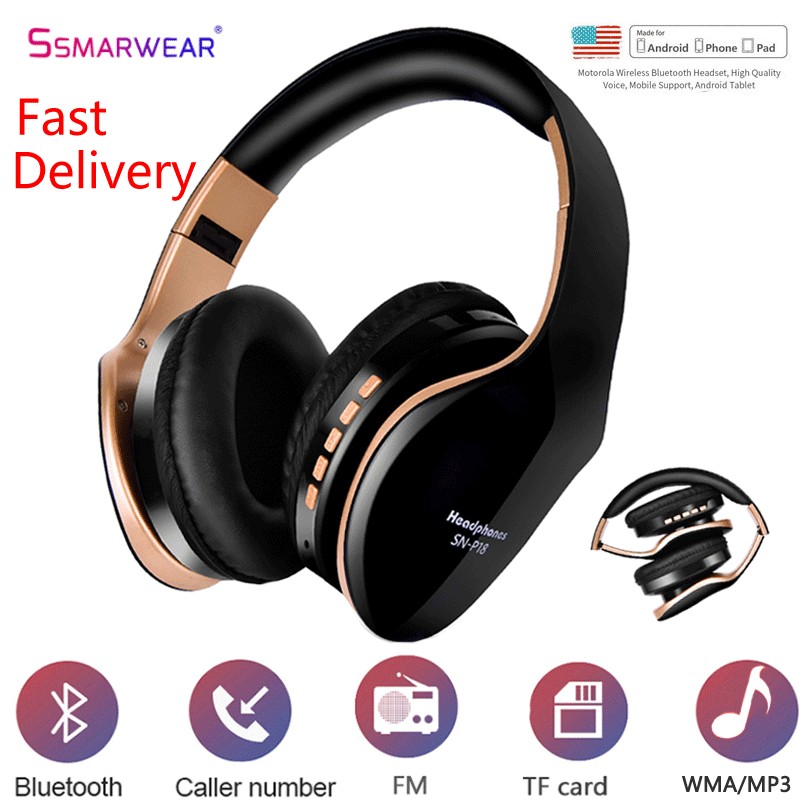 Навушники Bluetooth Air Music Bass 30 black  