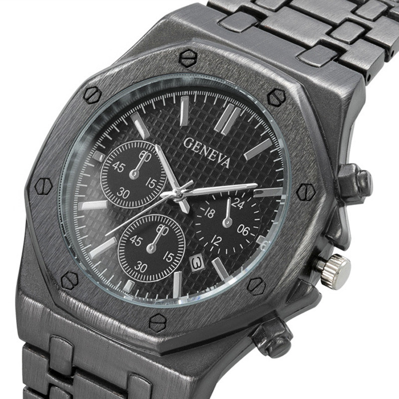 Чоловічий годинник GENEVA black