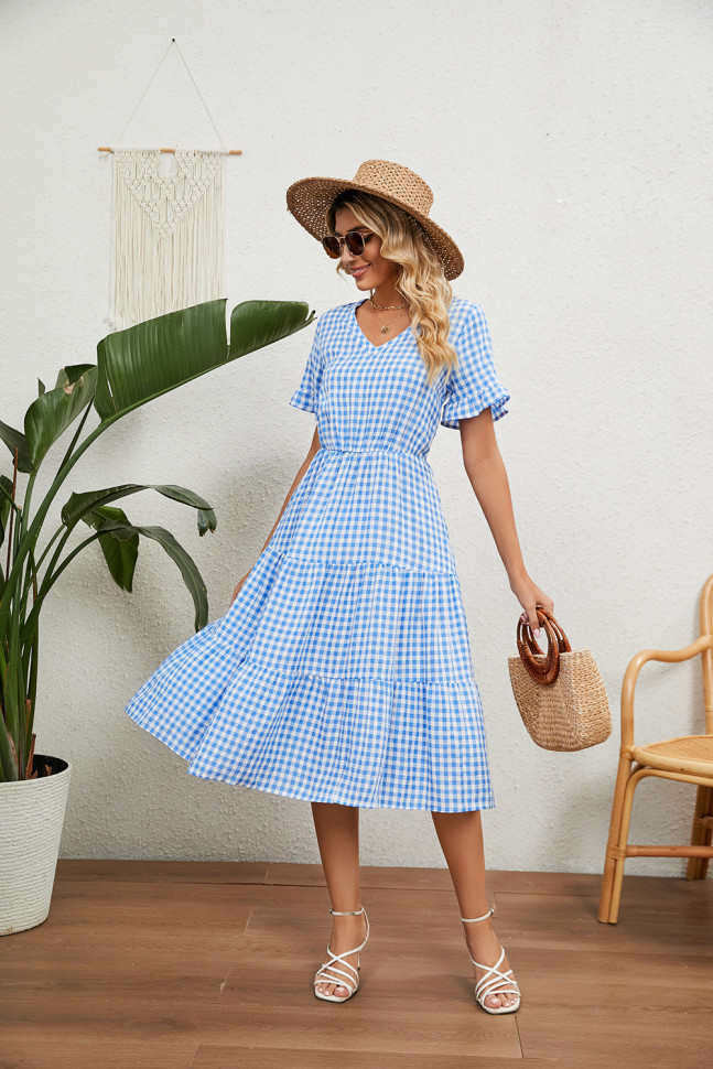 Плаття "Rachel" light-blue 