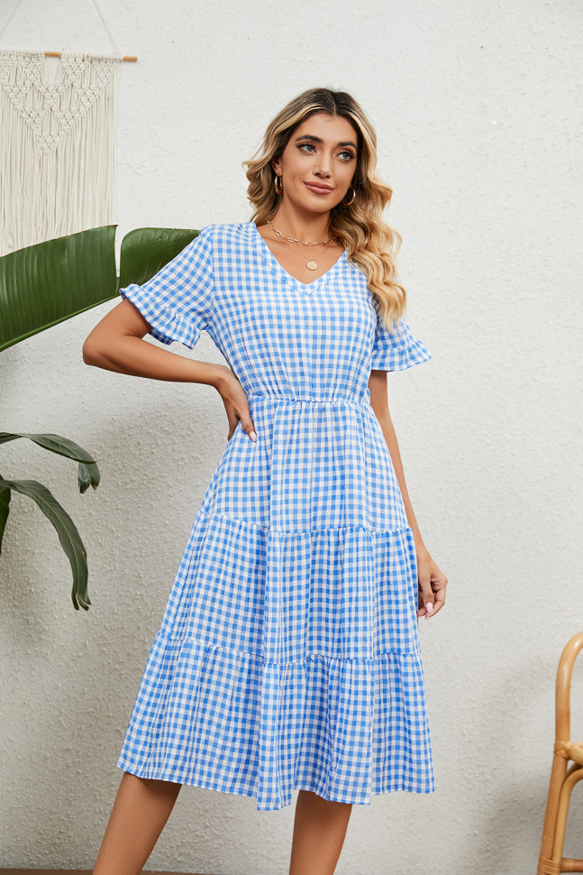 Плаття "Rachel" light-blue 