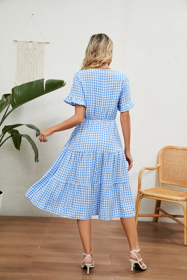 Плаття "Rachel" light-blue 
