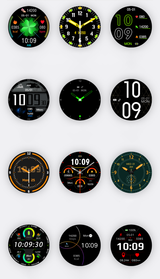 Смарт-годинник протиударний Smart Device 24 black silicon