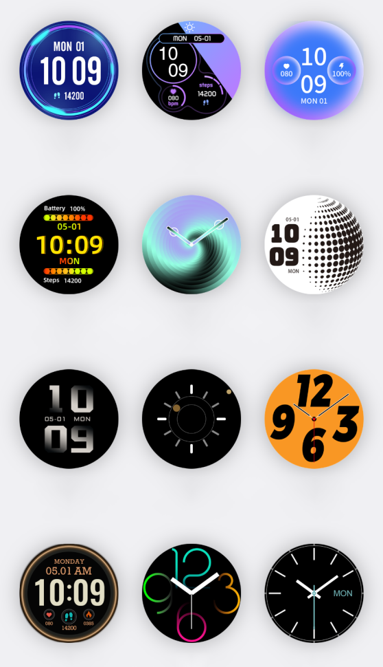 Смарт-годинник протиударний Smart Device 24 black silicon