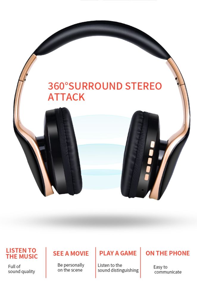 Навушники Bluetooth Air Music Bass 30 white+pink