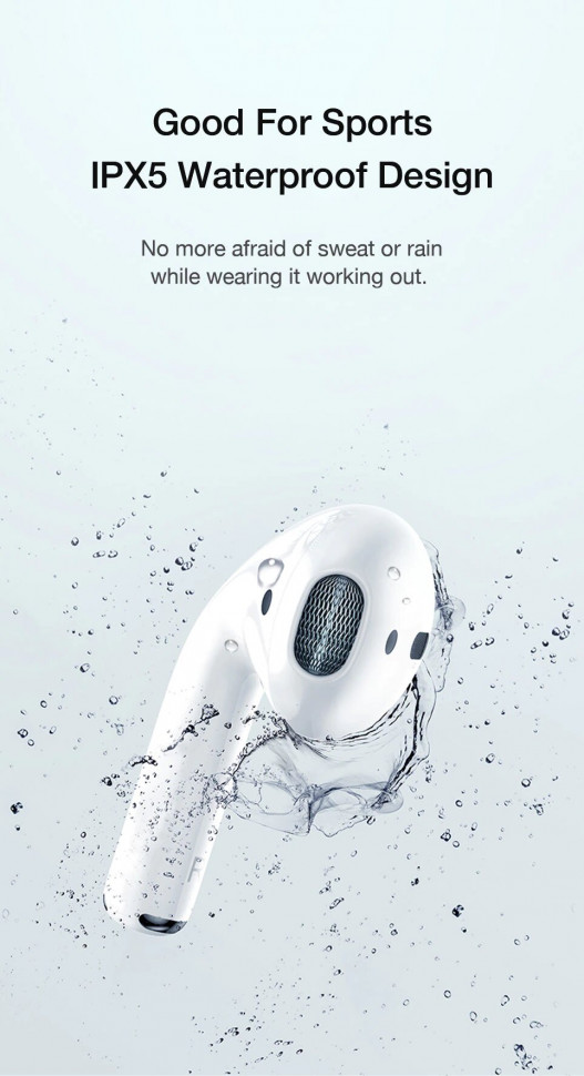 Навушники Bluetooth Air Music 4 white 