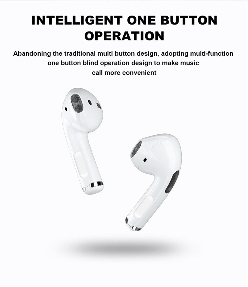 Навушники Bluetooth Air Music 4 white 